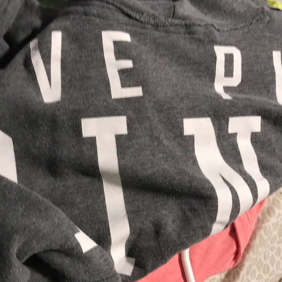 PINK grey sweatshirt - Picture 3 of 5